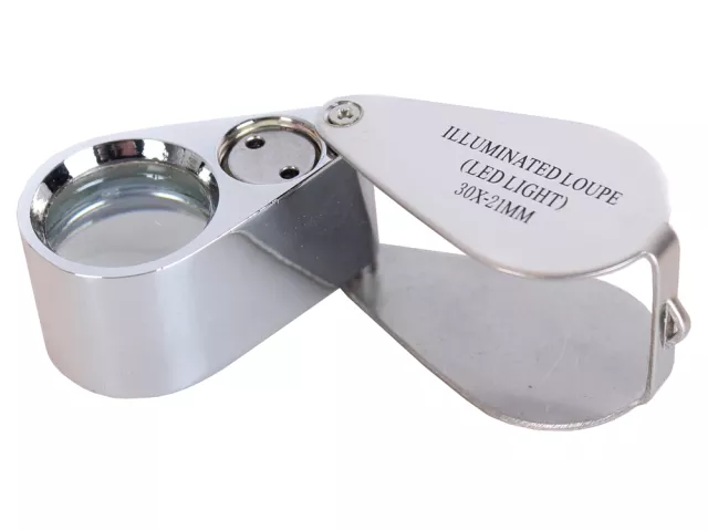 Zvětšovací lupa s osvětlením Levenhuk Zeno Gem M9 - 30x (21mm)