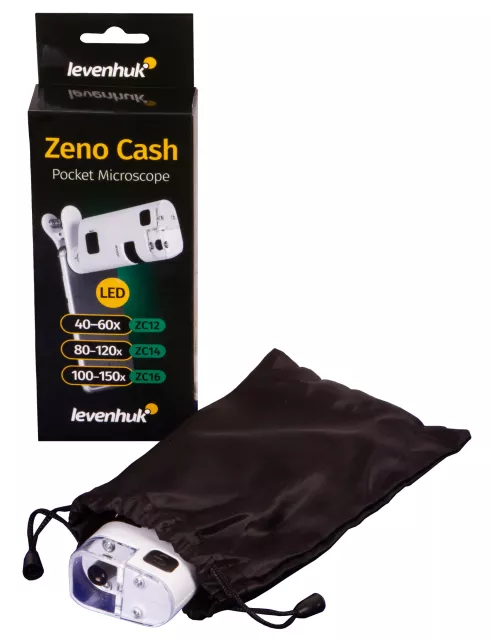 Kapesní mikroskop Levenhuk Zeno Cash ZC14 (80-120x)