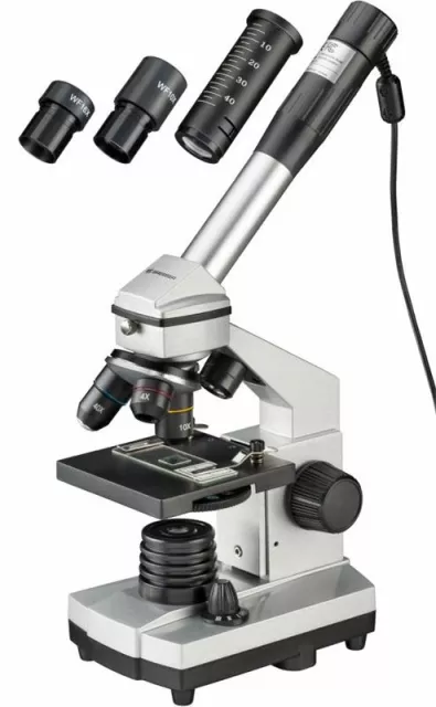 Mikroskop Bresser Junior + kufr (40-1024x) s kamerou