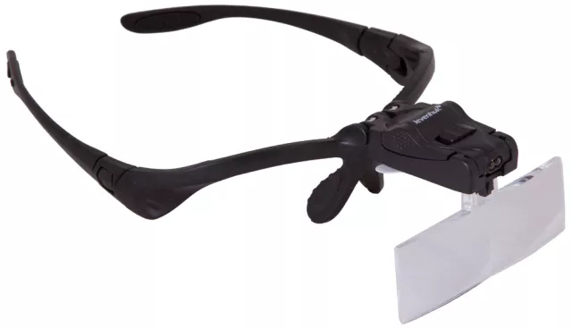 Zvětšovací Lupa s obroučkami s osvětlením Levenhuk Zeno Vizor G3 - 1x; 1,5x; 2x; 2,5x; 3,5x (84mm x 28mm)