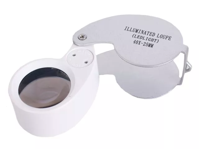 Zvětšovací lupa s osvětlením Levenhuk Zeno Gem M5 - 40x (25mm)