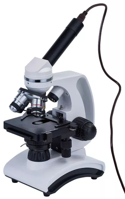 Mikroskop se vzdělávací publikací Discovery Atto Polar (40-1000x) s kamerou
