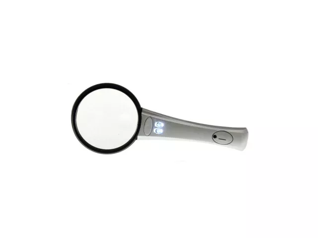 Lupa na čtení s osvětlením Digiphot  HL-30  - 3x; 6x (75mm)