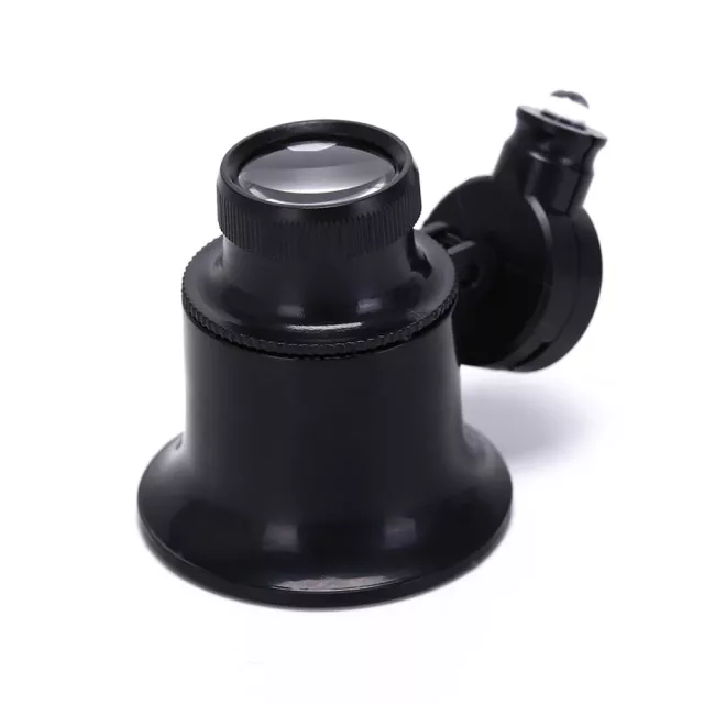 Příložní lupa s osvětlením Verkgroup V-09074 - 20x (20mm)