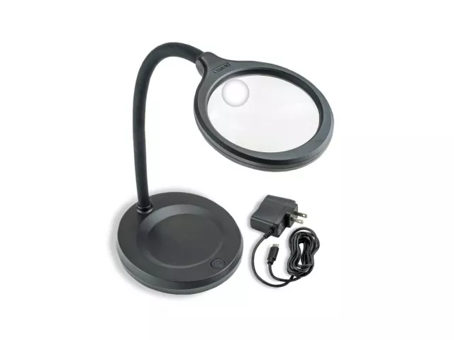 Stolní lupa s osvětlením Carson DeskBrite LM-30 - 2x; 5x (109mm)
