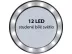 Lupa na čtení s osvětlením Digiphot HL-3518L - 3,5x; 10x (90mm)