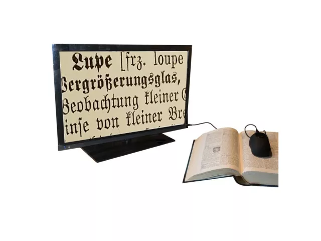 Digitální lupa Digiphot DM-70L - 60x-120x (připojení na TV a PC)