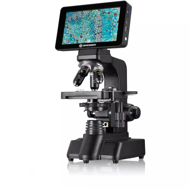Digitální mikroskop Bresser Researcher LCD 16Mpx (40-600x) s kamerou