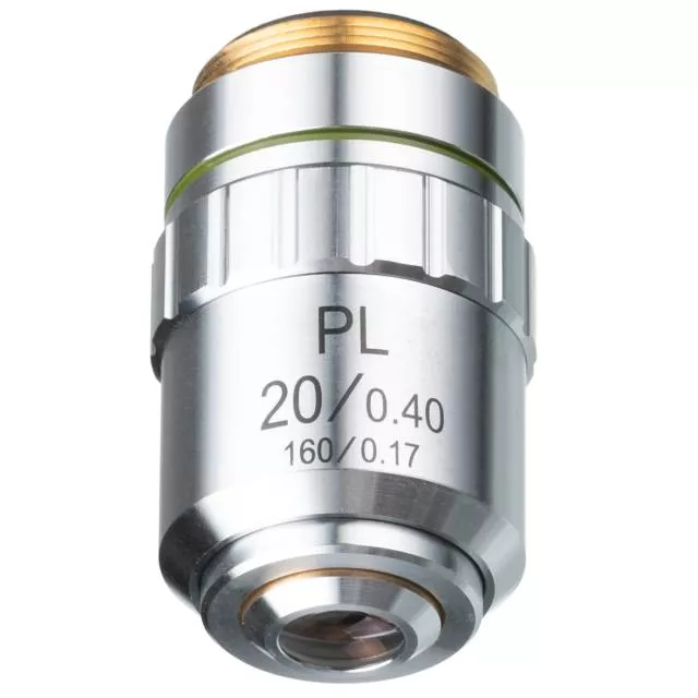 DIN-PL 20x, planachromatisch
Bresser Planachromat 20x