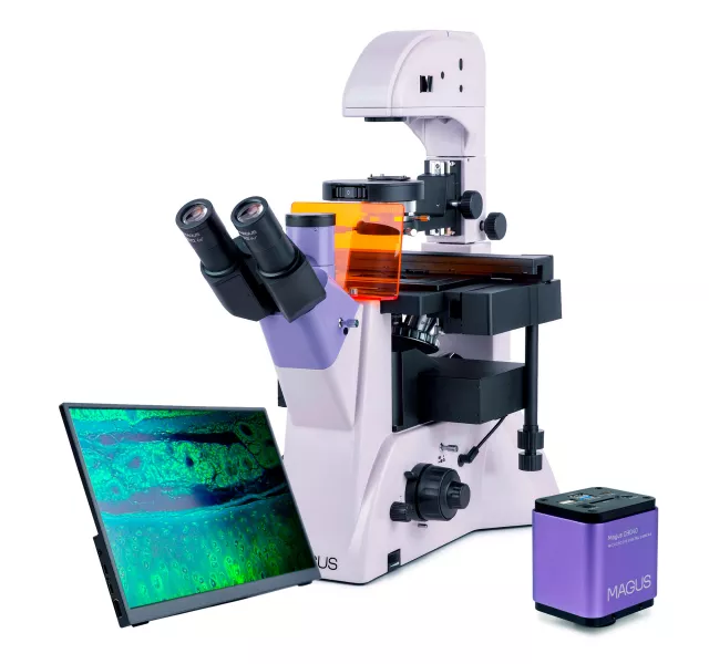 Mikroskop MAGUS Lum VD500L LCD (100-400x) s kamerou