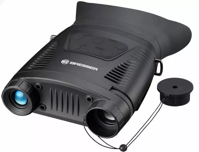 Digitální binokulární dalekohled s nočním viděním Bresser 3,5x s nahráváním Monochrom