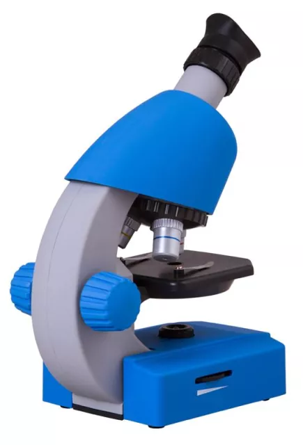 Mikroskop Bresser Junior modrý (40-640x)